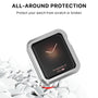 MyBat Apple Watch Case (with Diamonds) for Apple Watch Series 7 41mm/Watch Series 9 41mm / Watch Series 8 41mm - Electroplated Silver - MAPWH41CSFSSC032-4.jpg