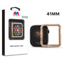 MyBat Apple Watch Case (with Diamonds) for Apple Watch Series 7 41mm/Watch Series 9 41mm / Watch Series 8 41mm - Electroplated Rose Gold