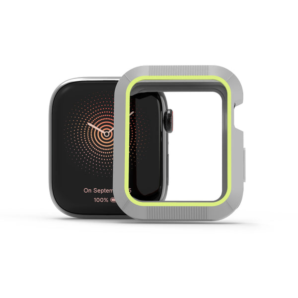 MyBat Halo Case for Apple Watch Series 7 45mm/Watch Series 9 45mm / Watch Series 8 45mm - Gray / Green - MAPWH45CSCAMS003-2.jpg