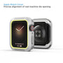 MyBat Halo Case for Apple Watch Series 7 45mm/Watch Series 9 45mm / Watch Series 8 45mm - Gray / Green - MAPWH45CSCAMS003-4.jpg