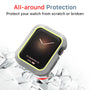MyBat Halo Case for Apple Watch Series 7 45mm/Watch Series 9 45mm / Watch Series 8 45mm - Gray / Green - MAPWH45CSCAMS003-5.jpg