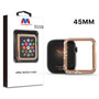 MyBat Apple Watch Case (with Diamonds) for Apple Watch Series 7 45mm/Watch Series 9 45mm / Watch Series 8 45mm - Electroplated Rose Gold