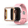 MyBat Apple Watch Case (with Diamonds) for Apple Watch Series 7 45mm/Watch Series 9 45mm / Watch Series 8 45mm - Electroplated Rose Gold - MAPWH45CSFSSC033-3.jpg