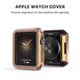 MyBat Apple Watch Case (with Diamonds) for Apple Watch Series 7 45mm/Watch Series 9 45mm / Watch Series 8 45mm - Electroplated Rose Gold - MAPWH45CSFSSC033-5.jpg