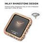 MyBat Apple Watch Case (with Diamonds) for Apple Watch Series 7 45mm/Watch Series 9 45mm / Watch Series 8 45mm - Electroplated Rose Gold - MAPWH45CSFSSC033-6.jpg
