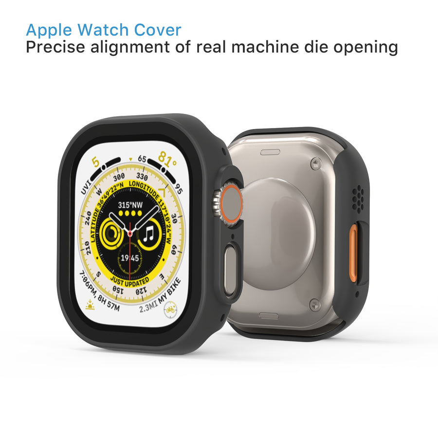 MyBat Fusion Protector Case (with Tempered Glass Screen Protector) for Apple Watch Ultra 49mm/Watch Ultra 3 49mm / Watch Ultra 2 49mm - Black - MAPWH49CSFSSC005-4.jpg