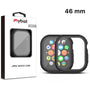 MyBat Fusion Protector Case (with Tempered Glass Screen Protector) for Apple Watch Series 10 46mm / Watch Series 11 46mm - Black