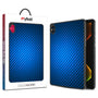MyBat Design Lab Series Case for Boost Celero5G TAB - Blue Carbon Fiber