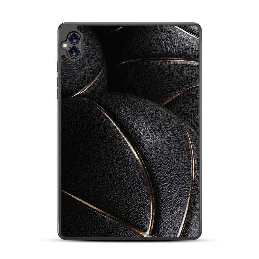 MyBat Design Lab Series Case for Boost Celero5G TAB - Black Basketballs