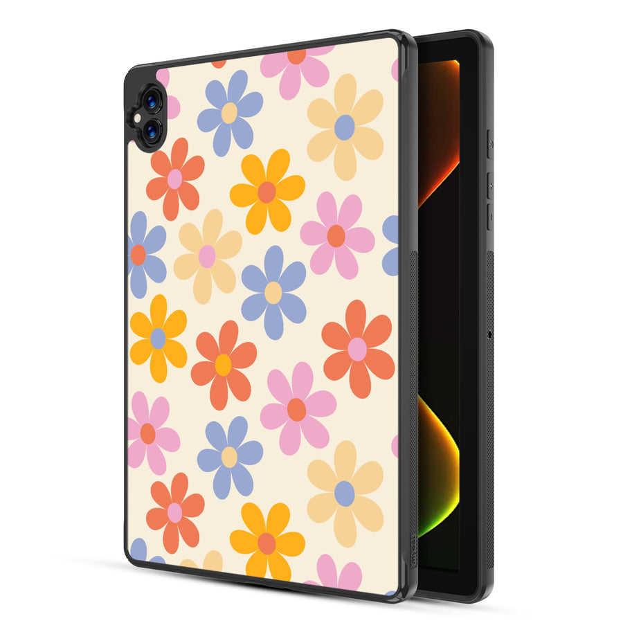 MyBat Design Lab Series Case for Boost Celero5G TAB - Retro Daisies - MBTC5GTABCSLESMP137-2.jpg