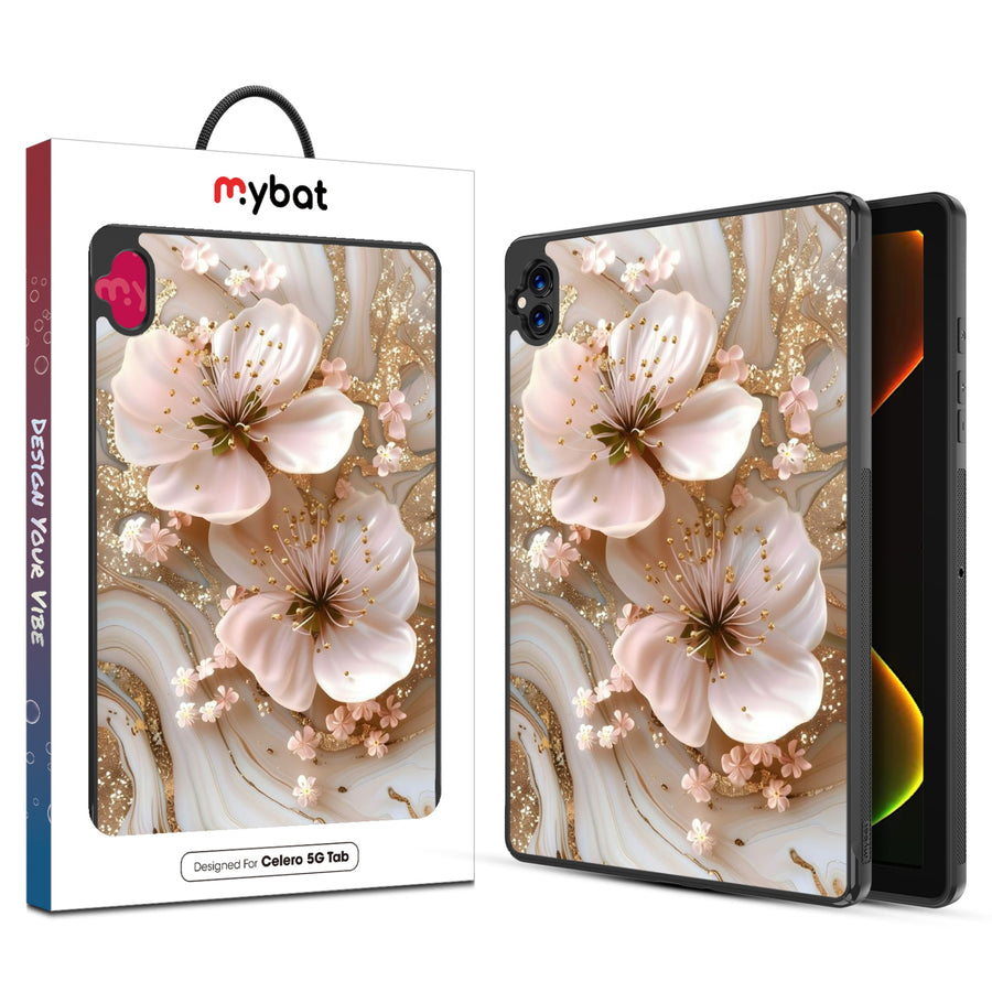MyBat Design Lab Series Case for Boost Celero5G TAB - Golden Petal Glow - MBTC5GTABCSLESMP186-1.jpg