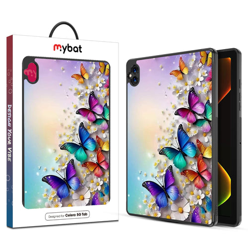 MyBat Design Lab Series Case for Boost Celero5G TAB - Rainbow Butterflies - MBTC5GTABCSLESMP187-1.jpg