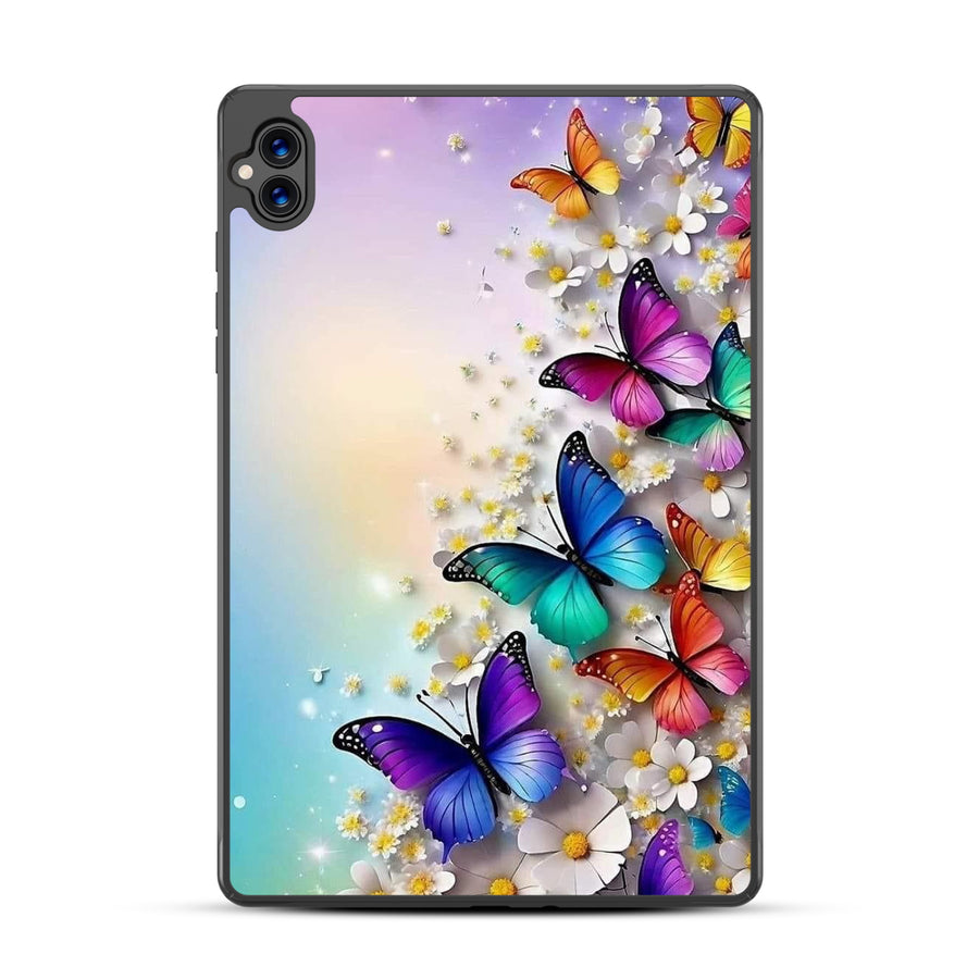 MyBat Design Lab Series Case for Boost Celero5G TAB - Rainbow Butterflies - MBTC5GTABCSLESMP187-3.jpg
