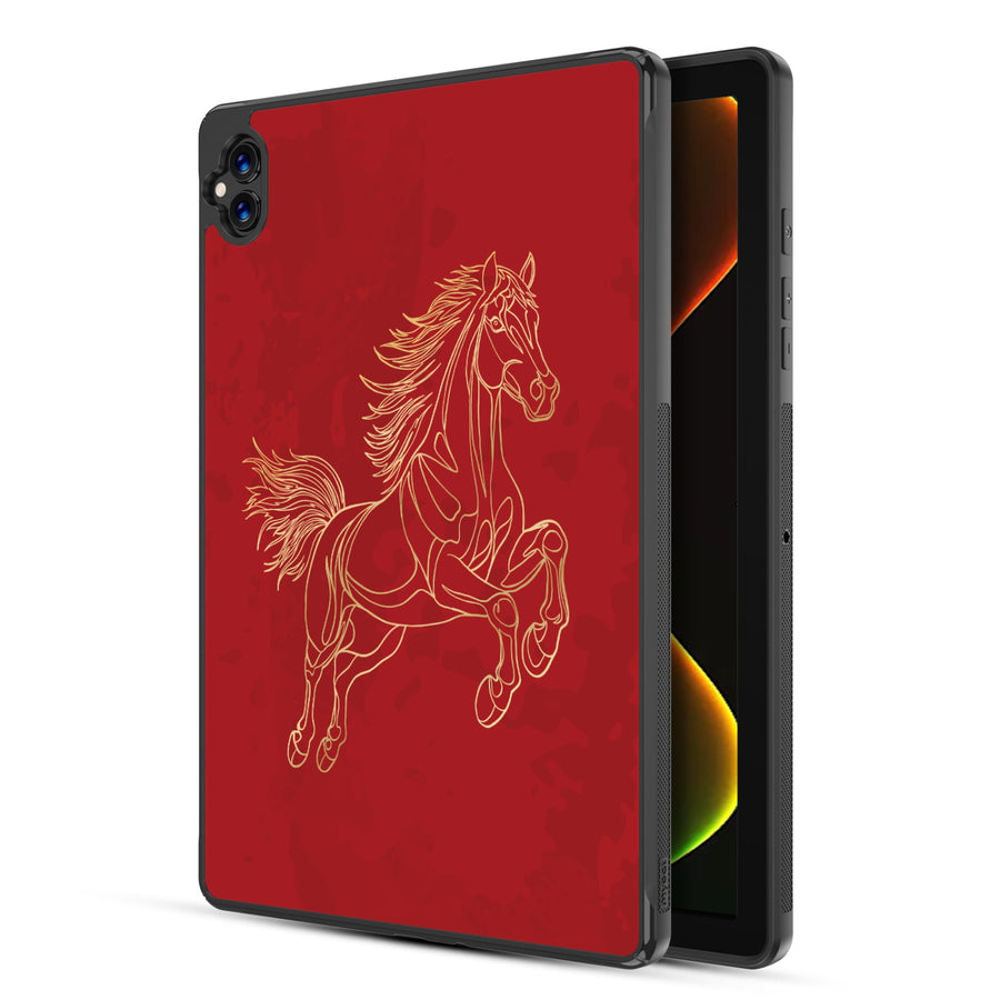MyBat Design Lab Series Case for Boost Celero5G TAB - Fire Horse - MBTC5GTABCSLESMP460-2.jpg