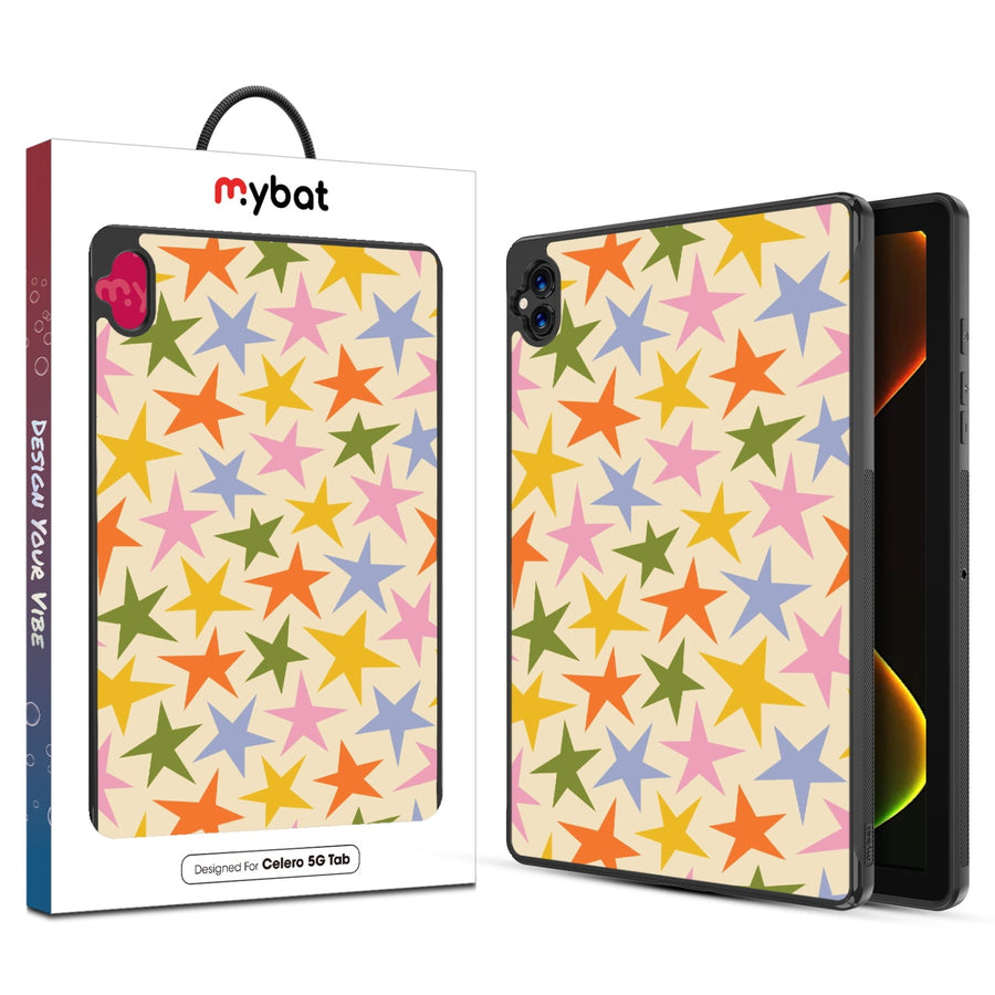 MyBat Design Lab Series Case for Boost Celero5G TAB – Party Stars