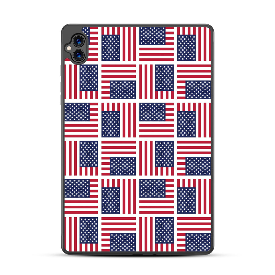 MyBat Design Lab Series Case for Boost Celero5G TAB – Flag Patchwork - MBTC5GTABCSLESMP519-2.JPG
