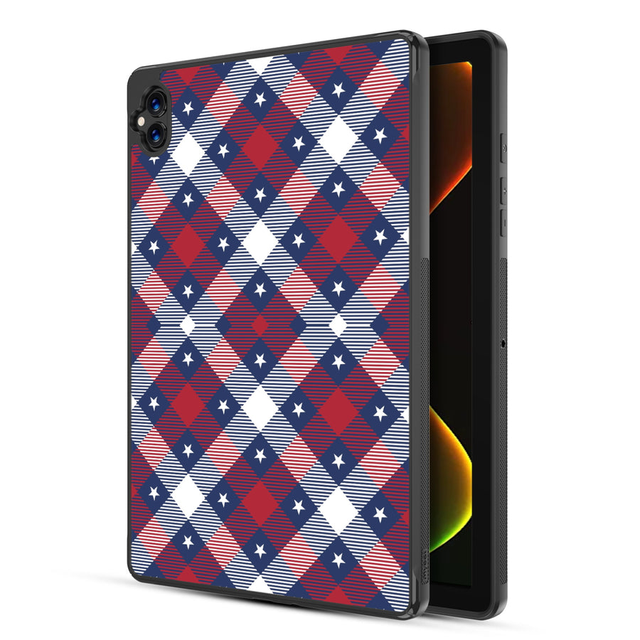 MyBat Design Lab Series Case for Boost Celero5G TAB – Americana Plaid - MBTC5GTABCSLESMP523-1.JPG