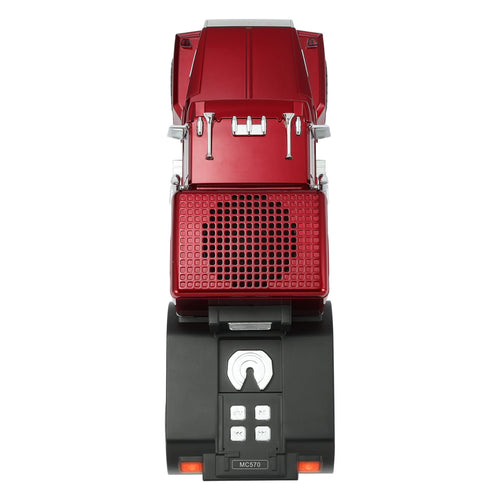MaxPower Big Rig Diesel Style Truck With Front Flashing Led Lights - Red - MC570-RD-2.jpg