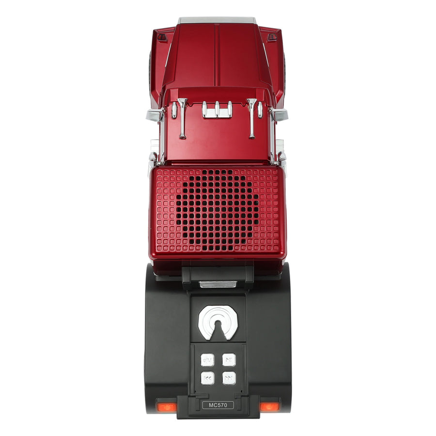 MaxPower Big Rig Diesel Style Truck With Front Flashing Led Lights - Red - MC570-RD-2.jpg