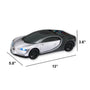 MaxPower Bugatti Style Bluetooth Speaker with LED Lights + Digital Display - Silver / Black - MC660-SL-5.jpg