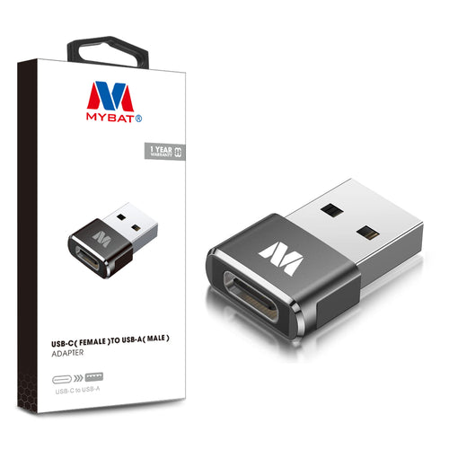 MyBat USB-C Female to USB-A Male Adapter - Black - MCBAAMN03B-1.jpg