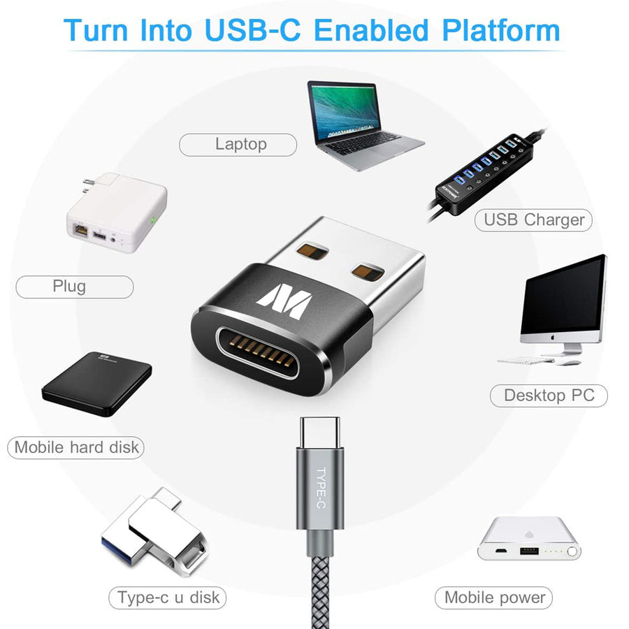 MyBat USB-C Female to USB-A Male Adapter - Black - MCBAAMN03B-9.jpg