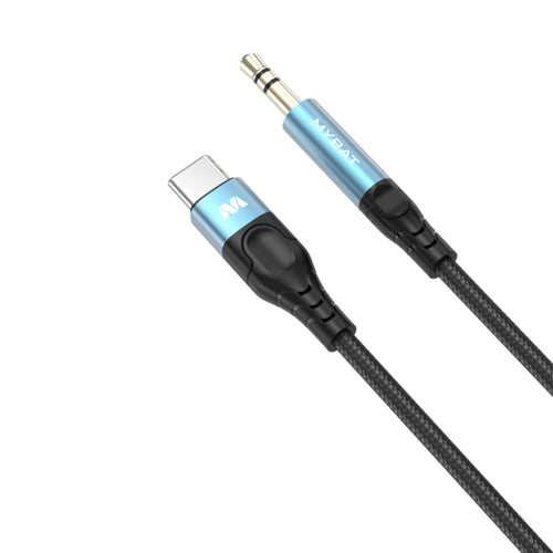 MyBat USB-C to 3.5mm Male Audio Cable - 4FT - Black - MCBC3MO08B12-2.jpg
