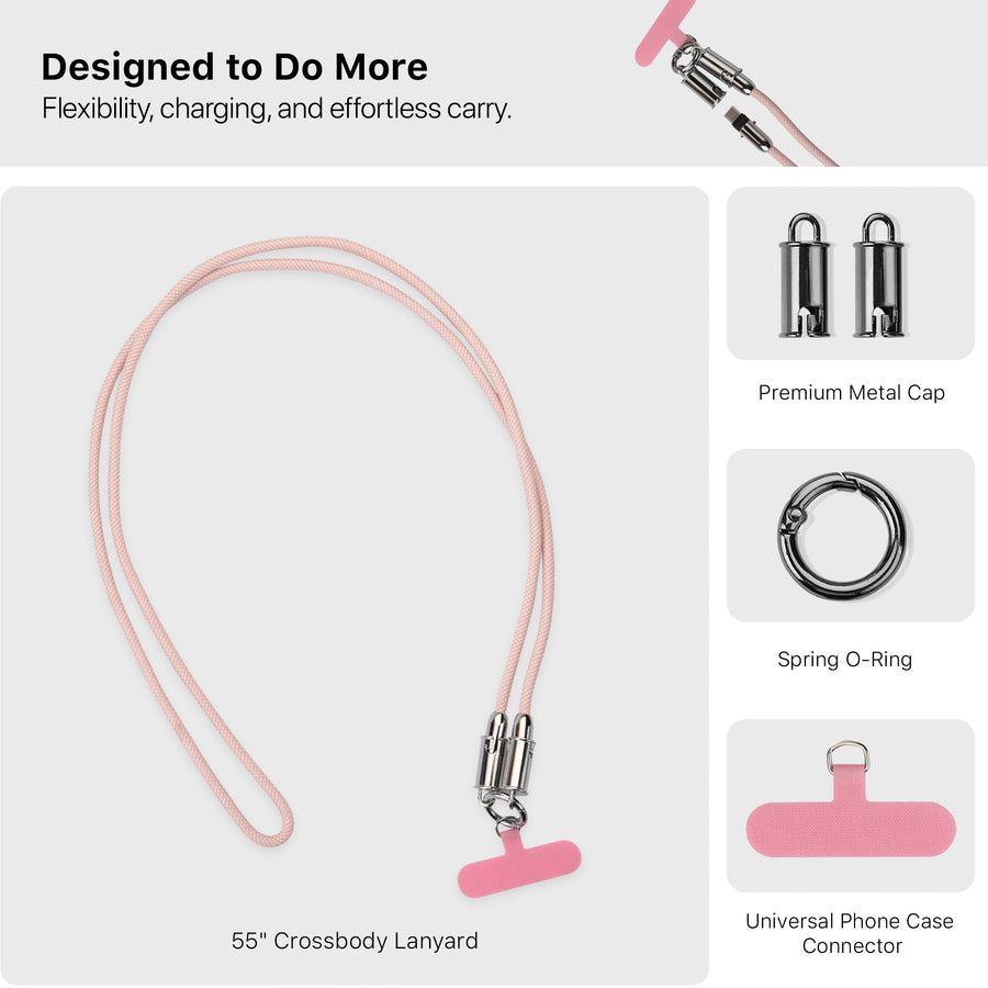 MyBat Tether Crossbody Strap + USB-C Charging Cable - 4FT - Pink - MCBCCMO12PK14-6.jpg
