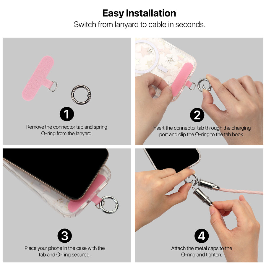 MyBat Tether Crossbody Strap + USB-C Charging Cable - 4FT - Pink - MCBCCMO12PK14-7.jpg