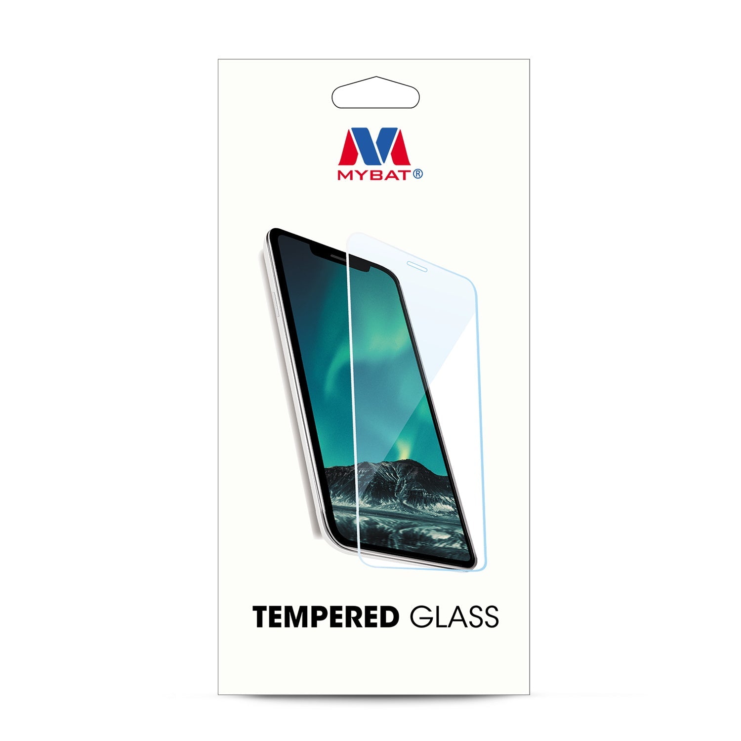 MyBat Tempered Glass Screen Protector (2.5D) for Cricket Debut / At&t Calypso 2 - Clear
