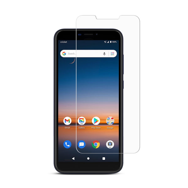 MyBat Tempered Glass Screen Protector (2.5D) for Cricket Debut / At&t Calypso 2 - Clear - MCDEBUTSC90-2.jpg