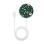MyBat Design Lab Magnetic Wireless Charger - Silver - Paw Prints & Bones - MCGWIRC18SL-003-3.jpg