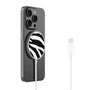 MyBat Design Lab Magnetic Wireless Charger - Silver - Zebra Print - MCGWIRC18SL-009-2.jpg