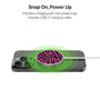 MyBat Design Lab Magnetic Wireless Charger - Silver - Pink Zebra Print - MCGWIRC18SL-010-4.jpg