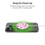 MyBat Design Lab Magnetic Wireless Charger - Silver - Pink Cow Print - MCGWIRC18SL-015-4.jpg