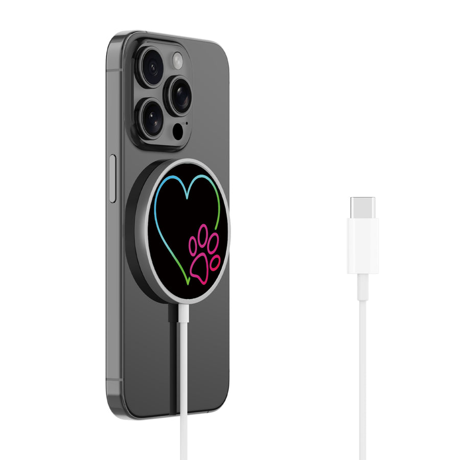 MyBat Design Lab Magnetic Wireless Charger - Silver - Puppy Love - MCGWIRC18SL-023-2.jpg