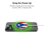 MyBat Design Lab Magnetic Wireless Charger - Silver - Puerto Rican Flag - MCGWIRC18SL-029-4.jpg