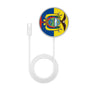 MyBat Design Lab Magnetic Wireless Charger - Silver - Ecuadorean Flag - MCGWIRC18SL-030-3.jpg