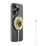 MyBat Design Lab Magnetic Wireless Charger - Silver - Mexican Flag - MCGWIRC18SL-046-2.jpg