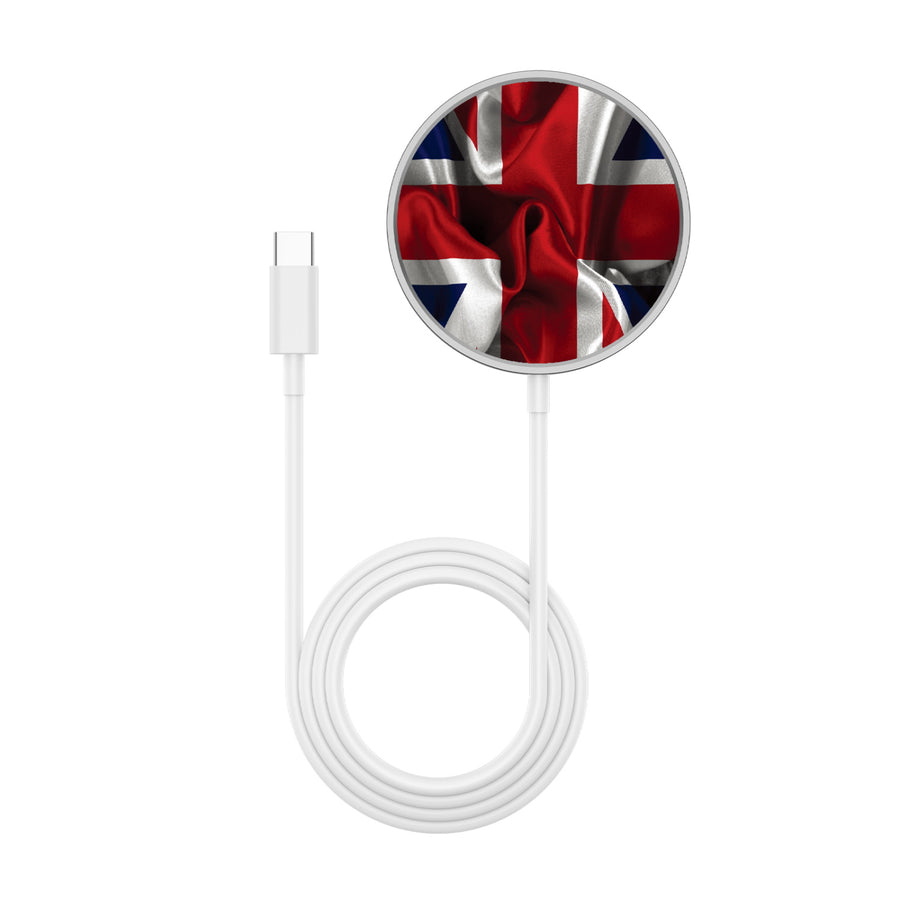 MyBat Design Lab Magnetic Wireless Charger - Silver - British Flag - MCGWIRC18SL-047-3.jpg