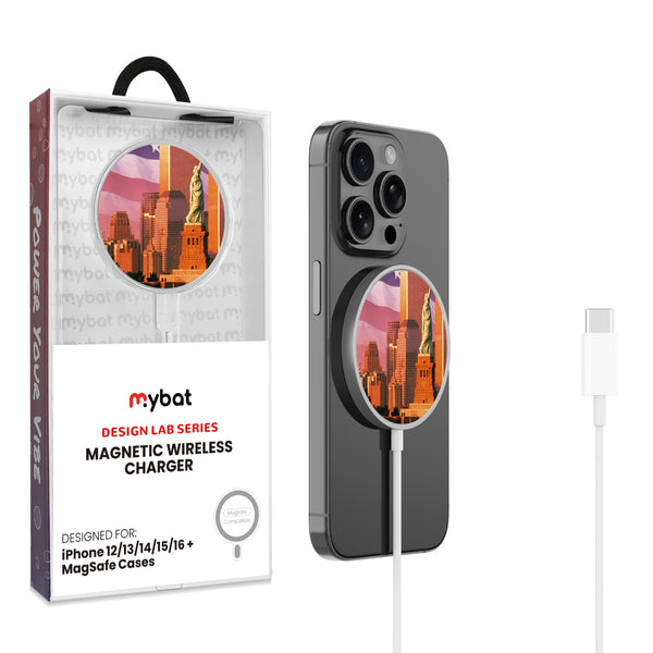 MyBat Design Lab Magnetic Wireless Charger - Silver - Liberty For All - MCGWIRC18SL-048-1.jpg