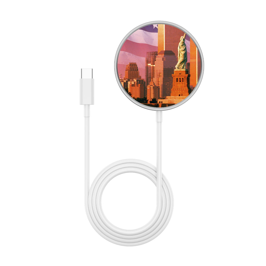 MyBat Design Lab Magnetic Wireless Charger - Silver - Liberty For All - MCGWIRC18SL-048-3.jpg