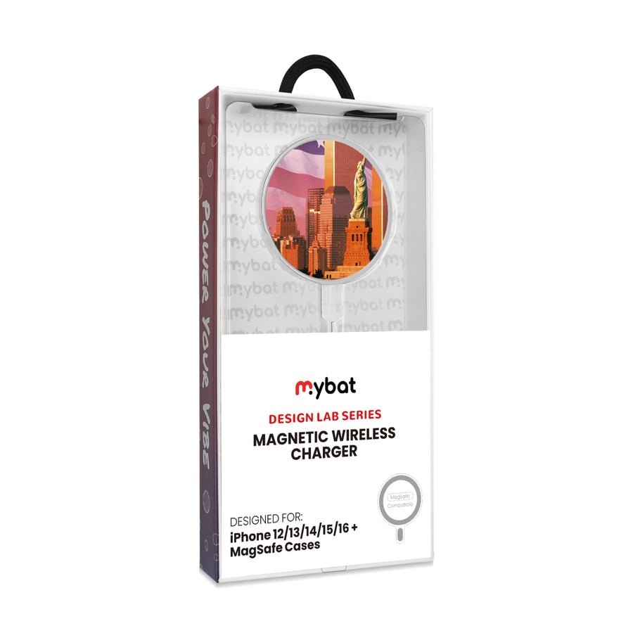MyBat Design Lab Magnetic Wireless Charger - Silver - Liberty For All - MCGWIRC18SL-048-8.jpg