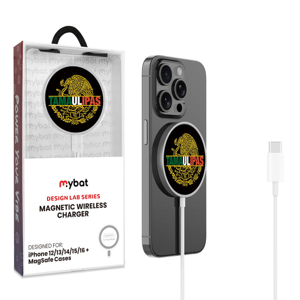 MyBat Design Lab Magnetic Wireless Charger - Silver - Tamaulipas - MCGWIRC18SL-053-1.jpg