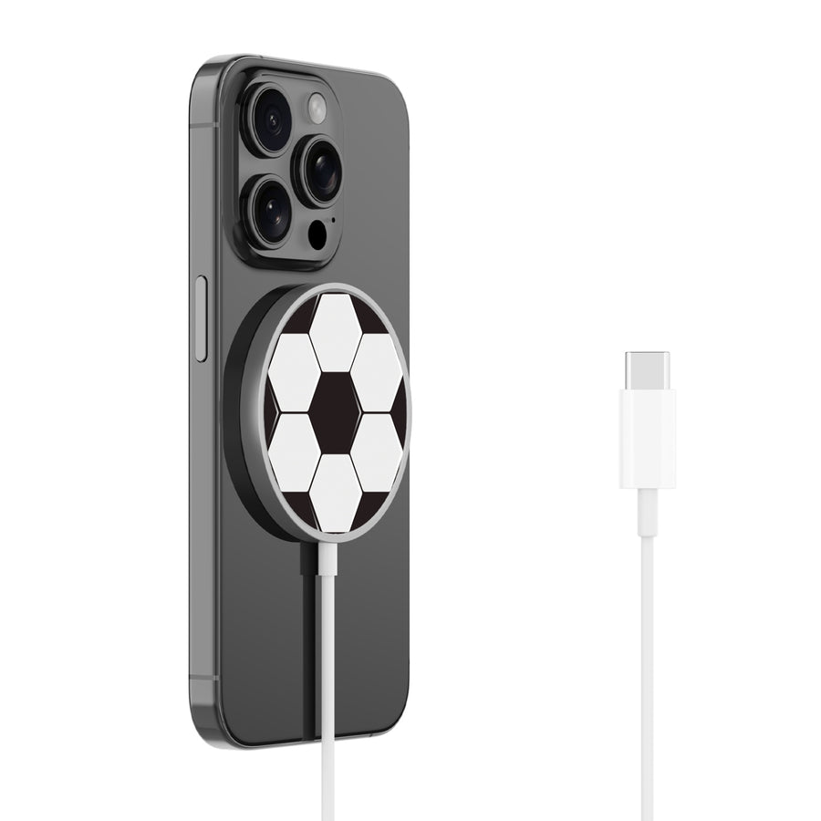 MyBat Design Lab Magnetic Wireless Charger - Silver - Soccer - MCGWIRC18SL-088-2.jpg
