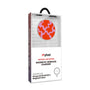 MyBat Design Lab Magnetic Wireless Charger - Silver - Pink Retro Splashes