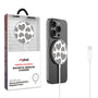 MyBat Design Lab Magnetic Wireless Charger - Silver - Leopard Print Hearts - MCGWIRC18SL-098-1.jpg