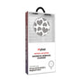 MyBat Design Lab Magnetic Wireless Charger - Silver - Leopard Print Hearts