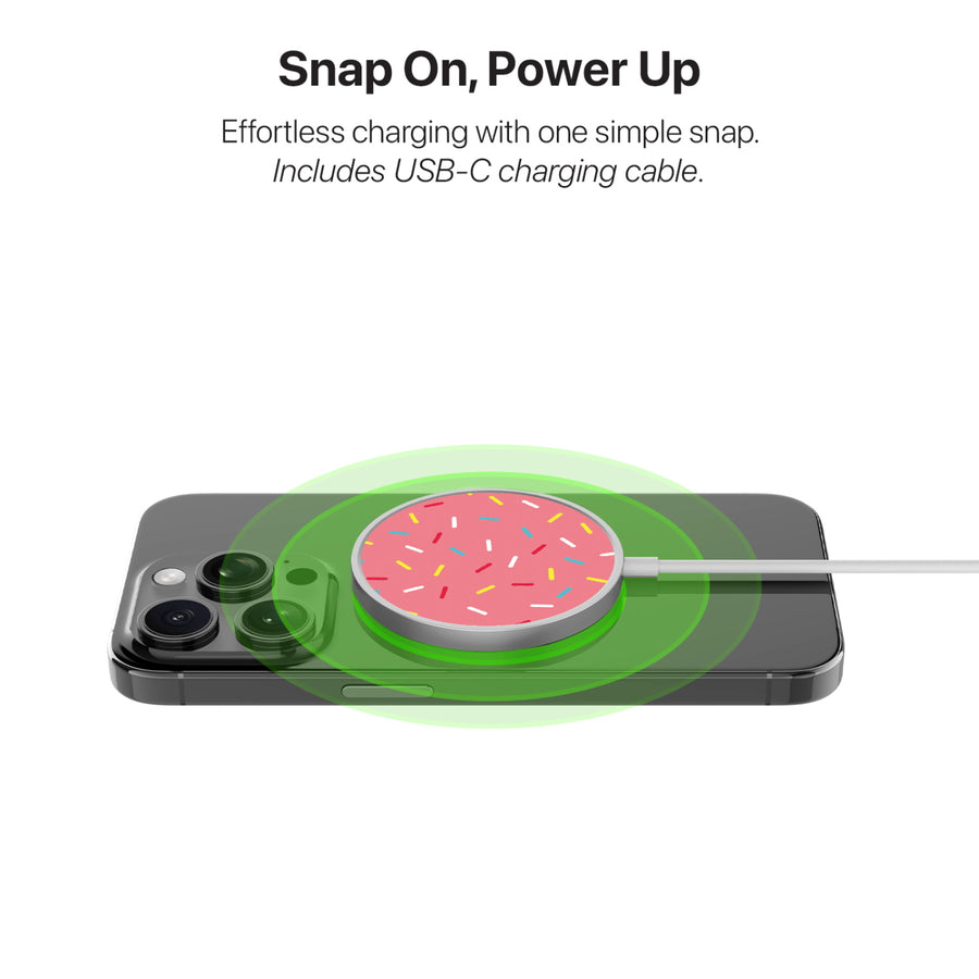 MyBat Design Lab Magnetic Wireless Charger - Silver - Sprinkles - MCGWIRC18SL-099-4.jpg