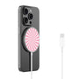 MyBat Design Lab Magnetic Wireless Charger - Silver - Candy Swirl - MCGWIRC18SL-104-2.jpg